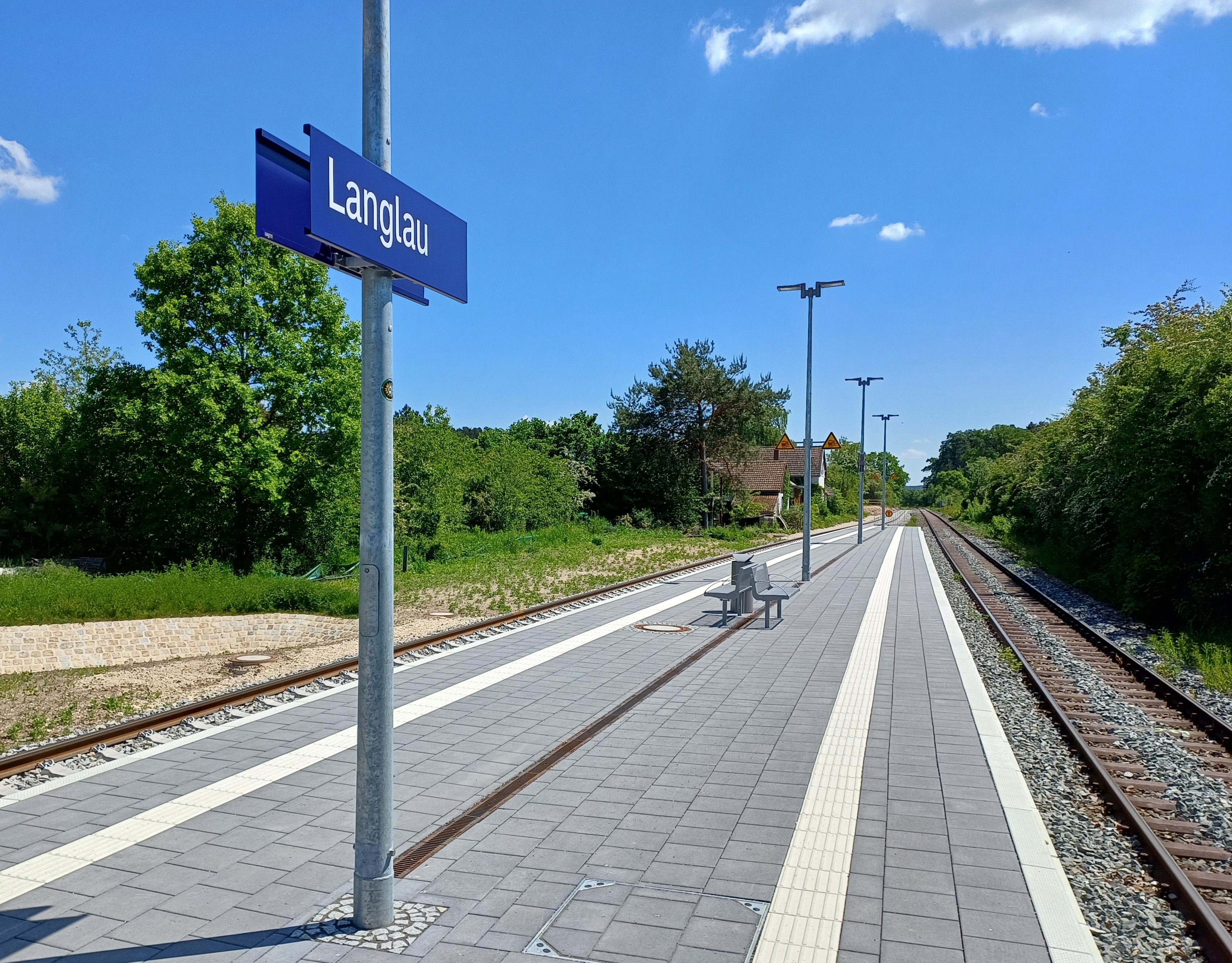 Zugstation Langlau